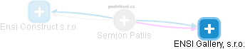 Semjon Patlis - Vizualizace  propojení osoby a firem v obchodním rejstříku