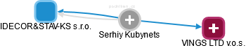 Serhiy Kubynets - Vizualizace  propojení osoby a firem v obchodním rejstříku