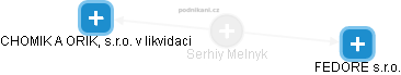  Serhiy M. - Vizualizace  propojení osoby a firem v obchodním rejstříku
