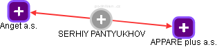 SERHIY PANTYUKHOV - Vizualizace  propojení osoby a firem v obchodním rejstříku
