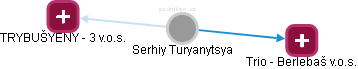 Serhiy Turyanytsya - Vizualizace  propojení osoby a firem v obchodním rejstříku