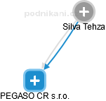 Silva Tehza - Vizualizace  propojení osoby a firem v obchodním rejstříku