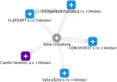 Silvie Oršulíková - Vizualizace  propojení osoby a firem v obchodním rejstříku