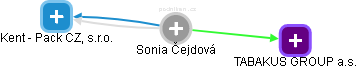 Sonia Čejdová - Vizualizace  propojení osoby a firem v obchodním rejstříku