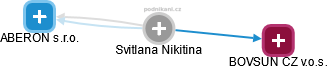 Svitlana Nikitina - Vizualizace  propojení osoby a firem v obchodním rejstříku