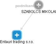  Szabolcs M. - Vizualizace  propojení osoby a firem v obchodním rejstříku