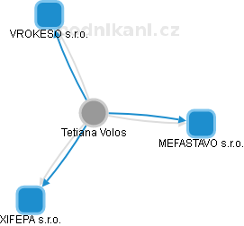 Tetiana Volos - Vizualizace  propojení osoby a firem v obchodním rejstříku