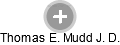Thomas E. Mudd J. D. - Vizualizace  propojení osoby a firem v obchodním rejstříku