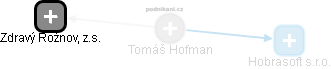 Tomáš Hofman - Vizualizace  propojení osoby a firem v obchodním rejstříku
