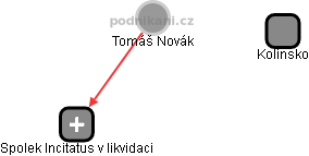 Tomáš Novák - Vizualizace  propojení osoby a firem v obchodním rejstříku