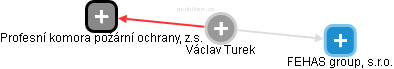  Václav T. - Vizualizace  propojení osoby a firem v obchodním rejstříku