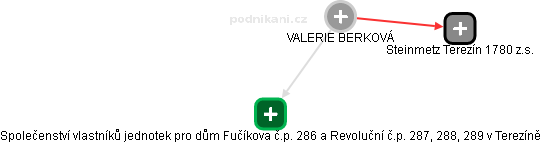 VALERIE BERKOVÁ - Vizualizace  propojení osoby a firem v obchodním rejstříku