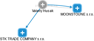 Valeriy Husak - Vizualizace  propojení osoby a firem v obchodním rejstříku