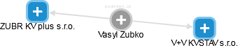  Vasyl Z. - Vizualizace  propojení osoby a firem v obchodním rejstříku