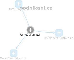 Veronika Jasná - Vizualizace  propojení osoby a firem v obchodním rejstříku