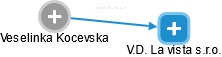 Veselinka Kocevska - Vizualizace  propojení osoby a firem v obchodním rejstříku