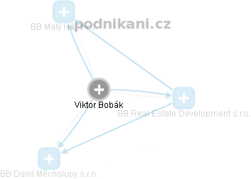 Viktor Bobák - Vizualizace  propojení osoby a firem v obchodním rejstříku