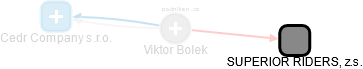 Viktor Bolek - Vizualizace  propojení osoby a firem v obchodním rejstříku