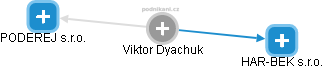 Viktor Dyachuk - Vizualizace  propojení osoby a firem v obchodním rejstříku