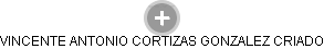 VINCENTE ANTONIO CORTIZAS GONZALEZ CRIADO - Vizualizace  propojení osoby a firem v obchodním rejstříku