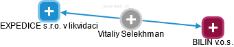 Vitaliy Selekhman - Vizualizace  propojení osoby a firem v obchodním rejstříku