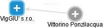  Vittorino P. - Vizualizace  propojení osoby a firem v obchodním rejstříku