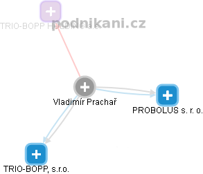 Vladimír Prachař - Vizualizace  propojení osoby a firem v obchodním rejstříku