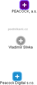  Vladimír S. - Vizualizace  propojení osoby a firem v obchodním rejstříku