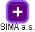 SIMA a.s. - náhled vizuálního zobrazení vztahů obchodního rejstříku