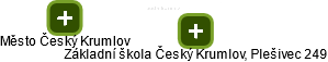Základní škola Český Krumlov, Plešivec 249 - náhled vizuálního zobrazení vztahů obchodního rejstříku