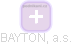 BAYTON, a.s. - náhled vizuálního zobrazení vztahů obchodního rejstříku
