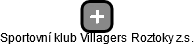 Sportovní klub Villagers Roztoky z.s. - náhled vizuálního zobrazení vztahů obchodního rejstříku