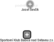 Sportovní Klub Babice nad Svitavou z.s. - náhled vizuálního zobrazení vztahů obchodního rejstříku