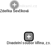 Divadelní soubor Vířina, z.s. - náhled vizuálního zobrazení vztahů obchodního rejstříku
