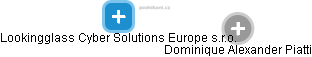 Lookingglass Cyber Solutions Europe s.r.o. - náhled vizuálního zobrazení vztahů obchodního rejstříku