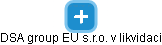 DSA group EU s.r.o. v likvidaci - náhled vizuálního zobrazení vztahů obchodního rejstříku