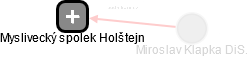Myslivecký spolek Holštejn - náhled vizuálního zobrazení vztahů obchodního rejstříku