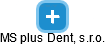 MS plus Dent, s.r.o. - náhled vizuálního zobrazení vztahů obchodního rejstříku