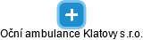 Oční ambulance Klatovy s.r.o. - náhled vizuálního zobrazení vztahů obchodního rejstříku