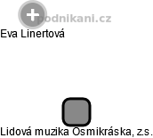Lidová muzika Osmikráska, z.s. - náhled vizuálního zobrazení vztahů obchodního rejstříku