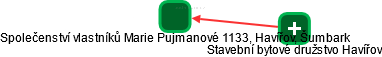 Společenství vlastníků Marie Pujmanové 1133, Havířov, Šumbark - náhled vizuálního zobrazení vztahů obchodního rejstříku