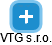 VTG s.r.o. - náhled vizuálního zobrazení vztahů obchodního rejstříku