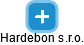 Hardebon s.r.o. - náhled vizuálního zobrazení vztahů obchodního rejstříku