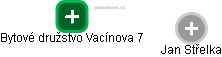 Bytové družstvo Vacínova 7 - náhled vizuálního zobrazení vztahů obchodního rejstříku
