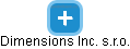 Dimensions Inc. s.r.o. - náhled vizuálního zobrazení vztahů obchodního rejstříku