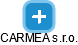 CARMEA s.r.o. - náhled vizuálního zobrazení vztahů obchodního rejstříku