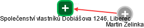 Společenství vlastníků Dobiášova 1246, Liberec - náhled vizuálního zobrazení vztahů obchodního rejstříku