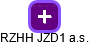 RZHH JZD1 a.s. - náhled vizuálního zobrazení vztahů obchodního rejstříku