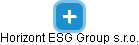 Horizont ESG Group s.r.o. - náhled vizuálního zobrazení vztahů obchodního rejstříku