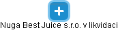 Nuga Best Juice s.r.o. v likvidaci - náhled vizuálního zobrazení vztahů obchodního rejstříku